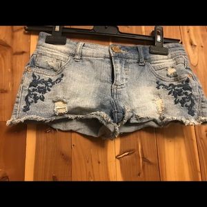 Jean shorts